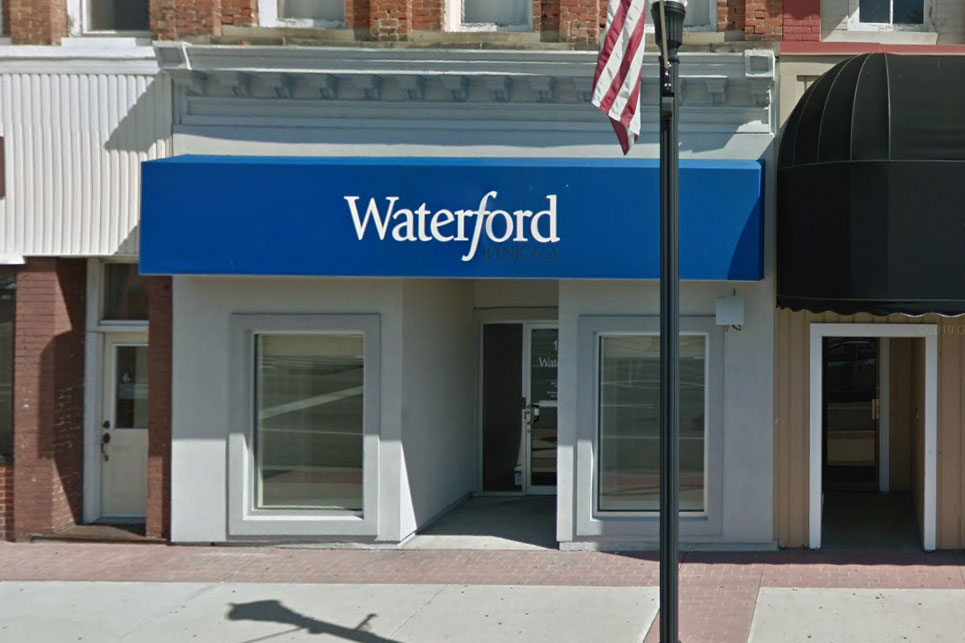 Waterford's Bryan, Ohio loan production office exterior.