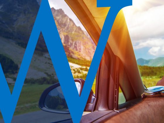 A man accelerates his car mirroring the speed of fast payments.