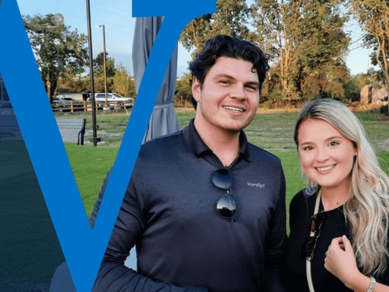 Workers enjoying a networking event as part of their internship program.