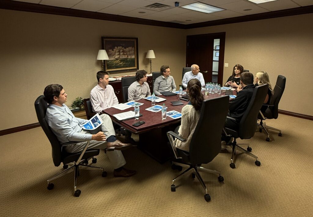 Waterford Bank 2025 intern program team collaborating